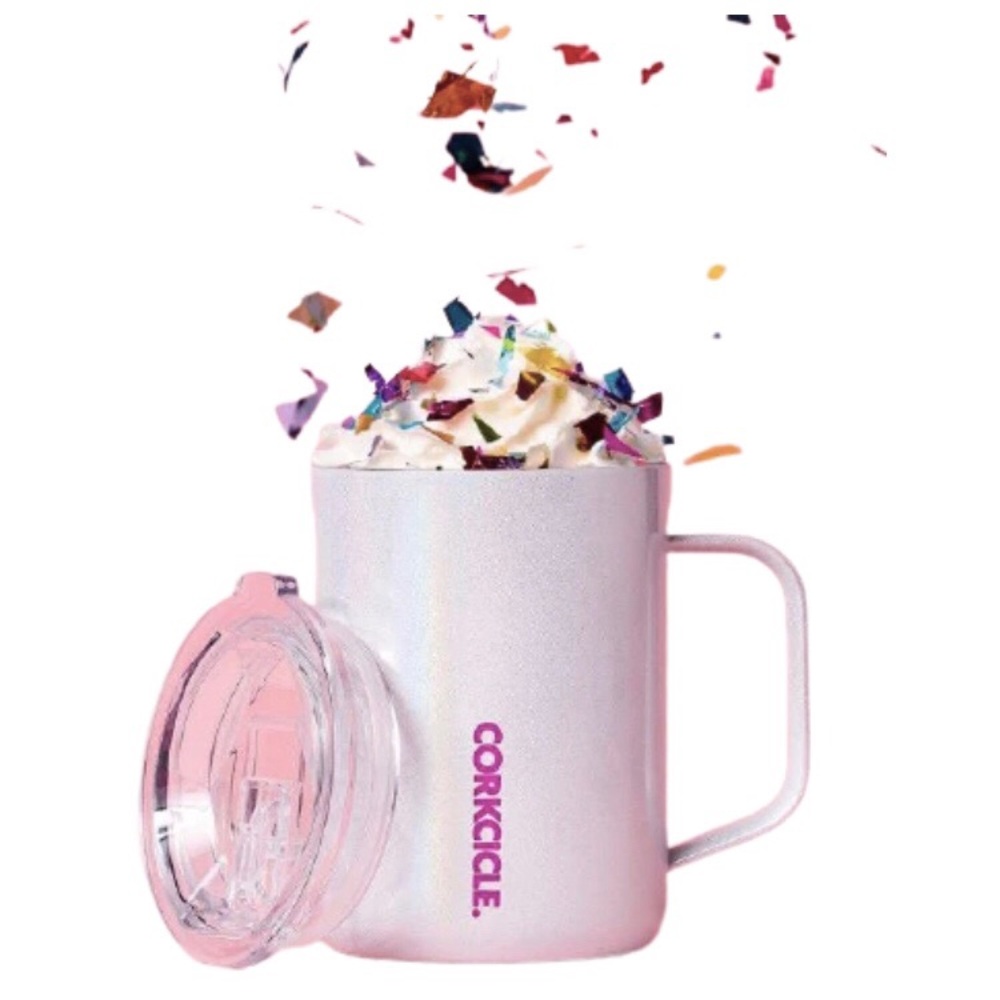 NWT Corkcicle 16oz Unicorn Magic White Triple Insulated Mug